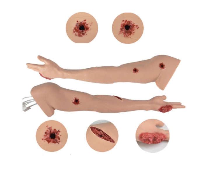 Trenażer ręki do tamowania krwotoków zewnętrznych (5 ran)